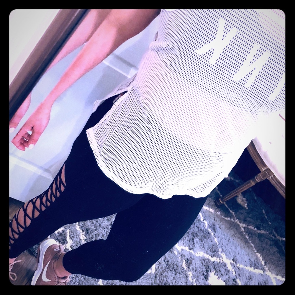 Mesh Zella active top